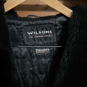 Wilson’s the Leather Experts Black Leather jacket